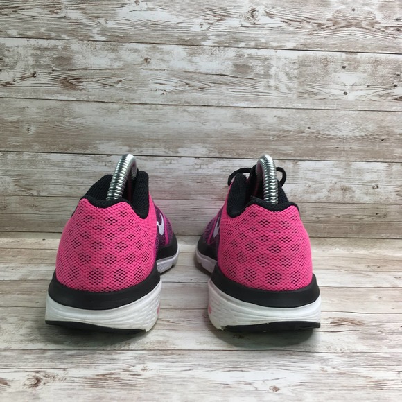 Nike FS Lite Run 3 Womens 7 Pink Black White - Picture 7 of 8